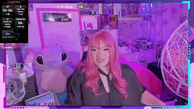 Snapshot of MegariaB chatting on March 2025 04:52:01 AM MegariaB online show from March 2025 04:52:01 AM