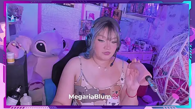 Snapshot of MegariaB chatting on March 2025 04:49:02 AM MegariaB online show from March 2025 04:49:02 AM