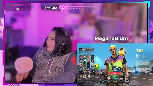 MegariaB online show from November 2025 04:12:02 AM