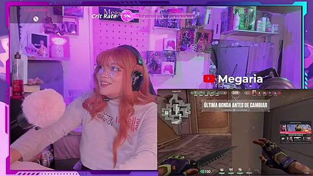 Snapshot of MegariaB chatting on October 2025 04:13:02 AM MegariaB online show from October 2025 04:13:02 AM