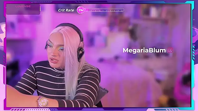 Snapshot of MegariaB chatting on January 2026 04:49:01 AM MegariaB online show from January 2026 04:49:01 AM