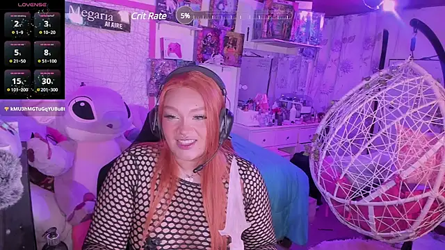 Snapshot of MegariaB chatting on March 2025 04:13:01 AM MegariaB online show from March 2025 04:13:01 AM