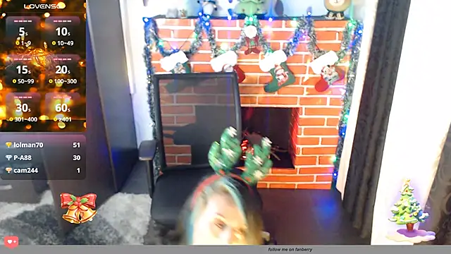 Snapshot of LuisaFernanda170823 chatting on December 2024 12:51:02 AM LuisaFernanda170823 online show from December 2024 12:51:02 AM