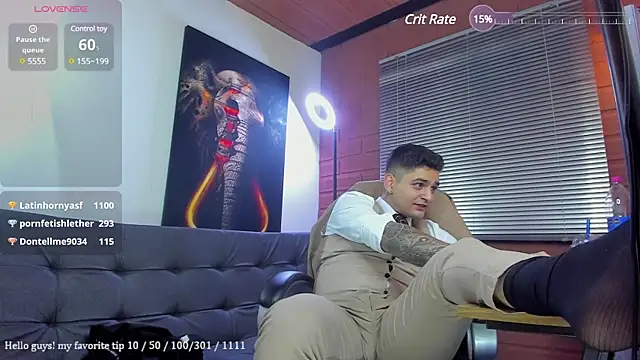 Nicolas Fellener online show from December 2024 08:38:02 AM