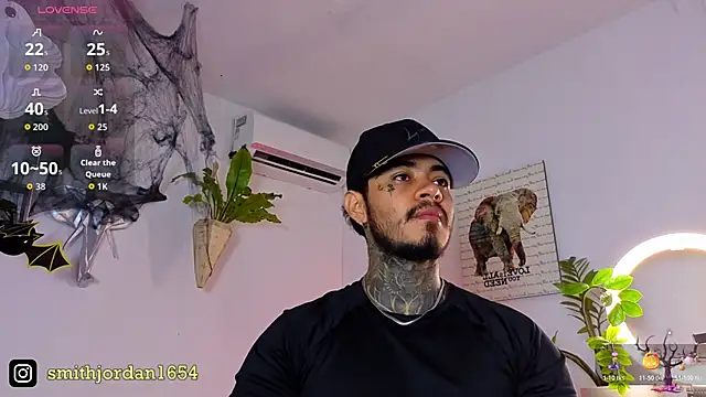 JordanSmiith  online show from October 2025 09:33:02 PM