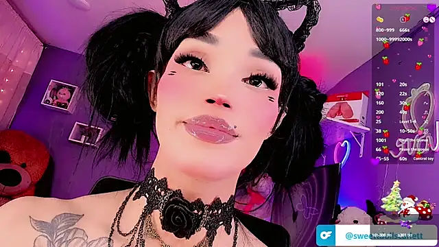 sweettdoll scarlett online show from December 2024 11:39:02 AM