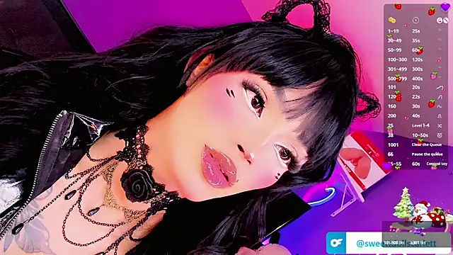 sweettdoll scarlett online show from December 2024 05:01:01 AM