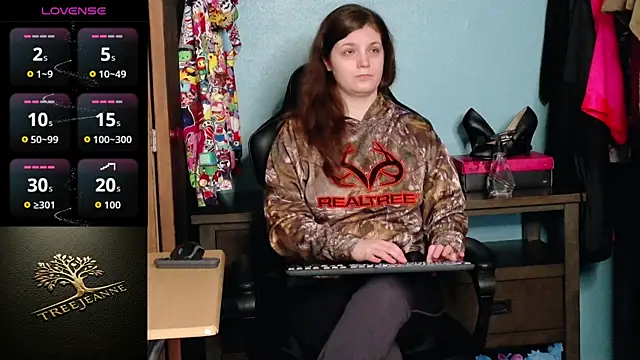 TreeJeanne online show from January 2026 03:59:02 PM