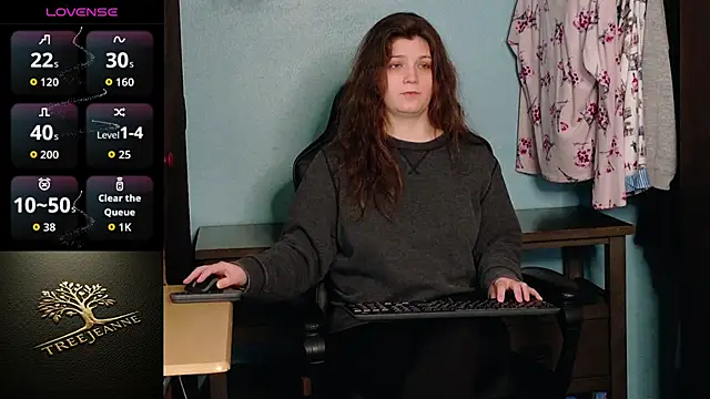 TreeJeanne online show from February 2026 09:39:02 PM