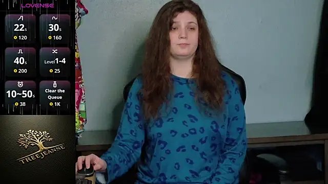 TreeJeanne online show from March 2026 08:22:01 PM