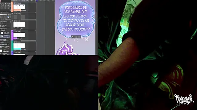 DrenchedArt online show from October 2025 04:44:02 AM