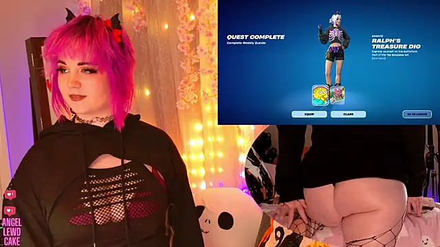 Angel-Lewd-Cake online show from November 2025 07:45:01 AM