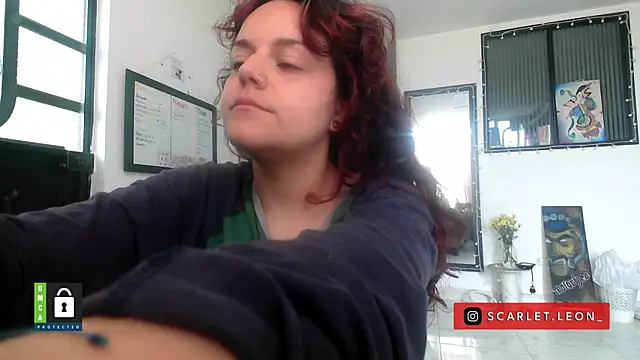 Snapshot of Scarletleon77 chatting on January 2026 04:21:02 PM Scarletleon77 online show from January 2026 04:21:02 PM