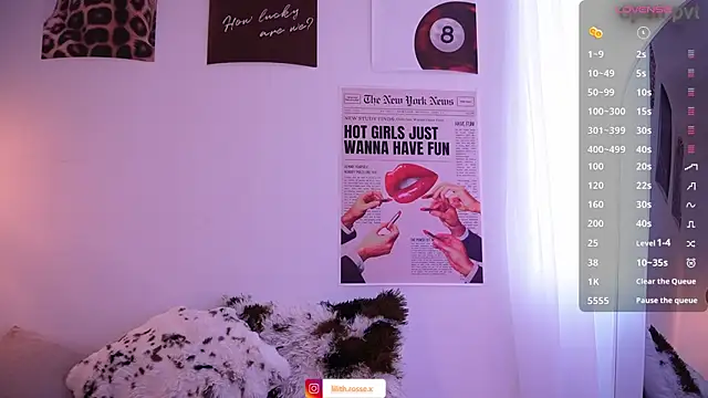 lilith  rosse online show from December 2025 01:39:01 PM