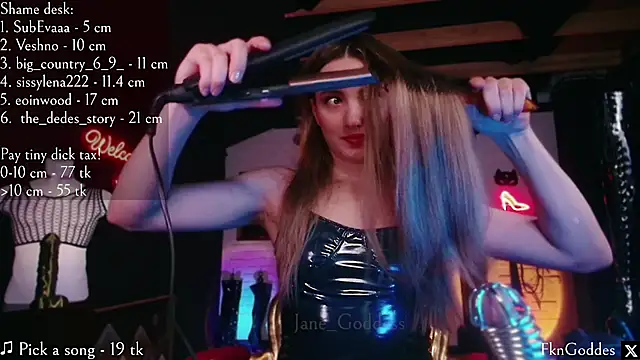 Jane Goddess online show from February 2026 05:08:01 PM