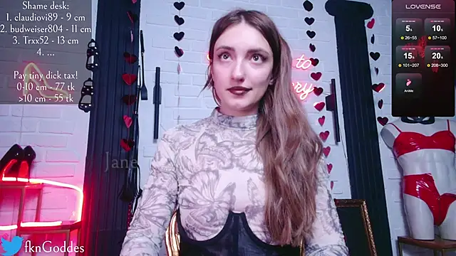 Snapshot of Jane_Goddess chatting on February 2025 08:23:02 PM Jane Goddess online show from February 2025 08:23:02 PM