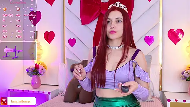 Flor delunaa online show from February 2026 12:57:02 PM