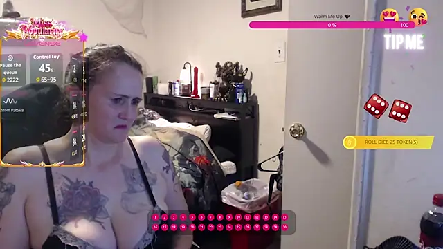 Snapshot of Demonicmiss chatting on June 2026 12:00:02 PM Demonicmiss online show from June 2026 12:00:02 PM