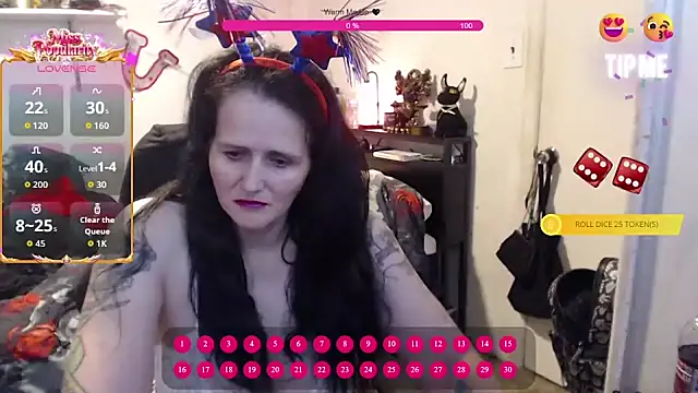 Snapshot of Demonicmiss chatting on May 2026 12:15:02 PM Demonicmiss online show from May 2026 12:15:02 PM