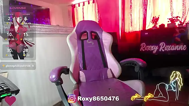 roxy roxxan online show from May 2026 02:45:01 PM