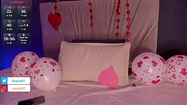 Shayla27 online show from February 2026 01:21:02 PM