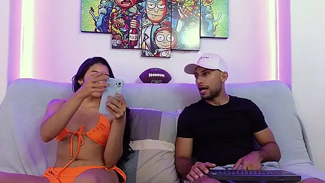 catalina y tylerjhons online show from October 2025 10:21:01 PM