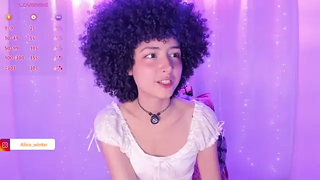 Alice winter  online show from December 2024 10:25:01 PM