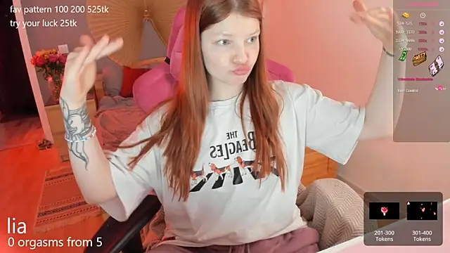 lil lia online show from March 2025 12:17:01 PM