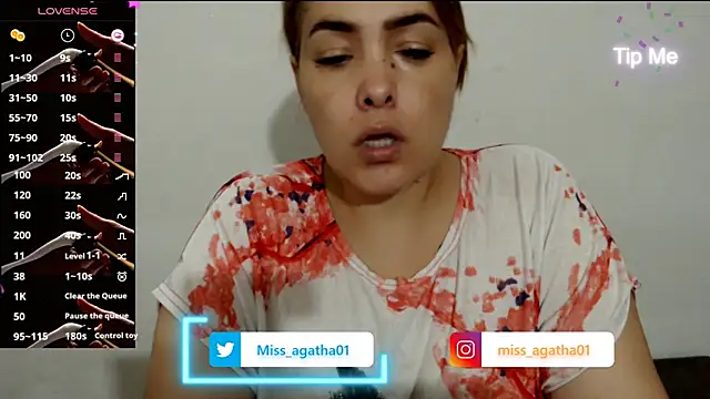 Snapshot of Miss_Agatha chatting on February 2025 02:37:01 PM Miss Agatha online show from February 2025 02:37:01 PM