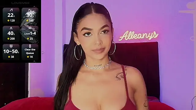 Alleanys Cristal online show from February 2026 07:35:02 PM