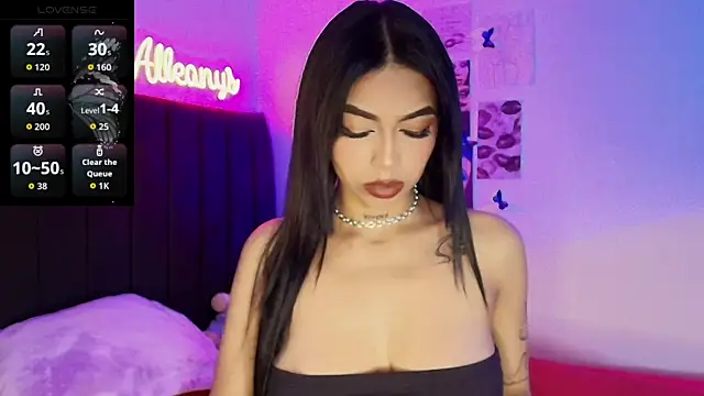 Alleanys Cristal online show from January 2026 08:13:02 PM