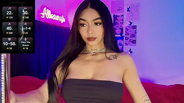 Alleanys Cristal online show from December 2025 07:40:01 PM