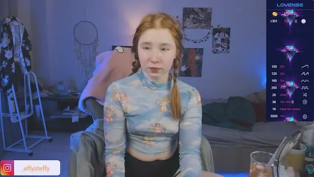 Snapshot of CallMeEffy1 chatting on February 2026 07:14:02 PM CallMeEffy1 online show from February 2026 07:14:02 PM