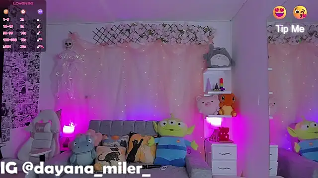  dayana miler online show from October 2025 01:45:01 PM