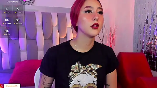 Snapshot of Megan_wolf1_ chatting on January 2025 04:25:01 AM Megan wolf1  online show from January 2025 04:25:01 AM