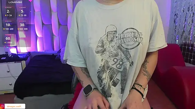 Snapshot of Megan_wolf1_ chatting on February 2025 04:41:01 AM Megan wolf1  online show from February 2025 04:41:01 AM