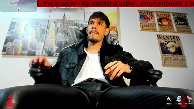 BRAYHAMBROWN online show from April 2026 11:39:02 PM