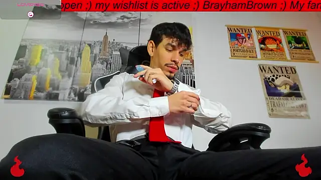 BRAYHAMBROWN online show from February 2026 08:25:01 PM