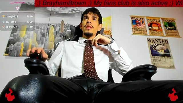 BRAYHAMBROWN online show from February 2026 09:47:02 PM