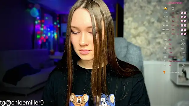 Snapshot of ChloeMillerMeow chatting on January 2025 04:25:02 PM ChloeMillerMeow online show from January 2025 04:25:02 PM