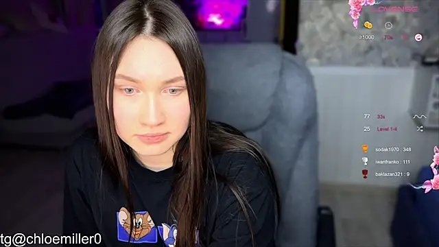 Snapshot of ChloeMillerMeow chatting on February 2025 10:43:02 PM ChloeMillerMeow online show from February 2025 10:43:02 PM