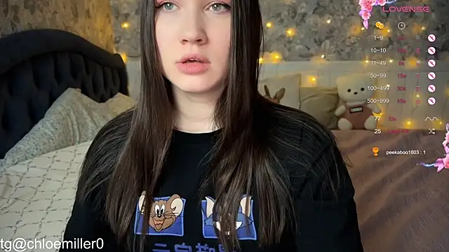 Snapshot of ChloeMillerMeow chatting on February 2025 07:13:01 PM ChloeMillerMeow online show from February 2025 07:13:01 PM