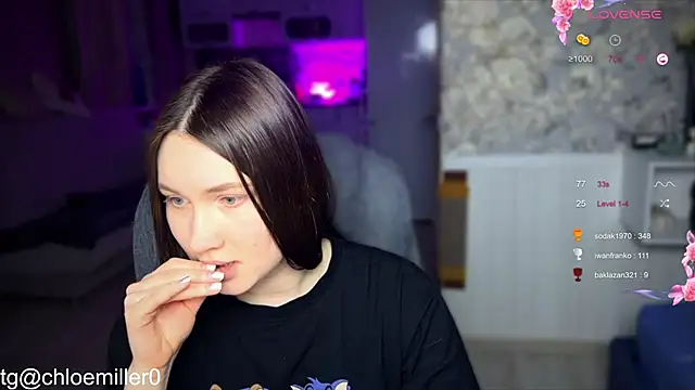 Snapshot of ChloeMillerMeow chatting on February 2025 02:39:01 AM ChloeMillerMeow online show from February 2025 02:39:01 AM