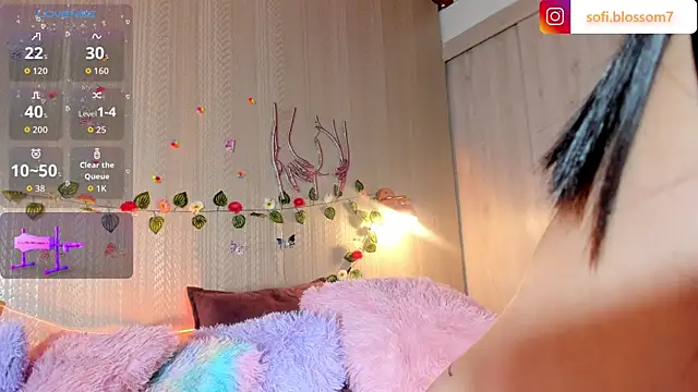 Sofi Blossom online show from June 2026 08:52:02 PM