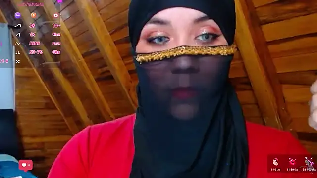 AmbarBurhan online show from October 2025 04:17:01 PM