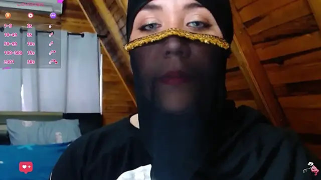 AmbarBurhan online show from October 2025 04:17:01 PM