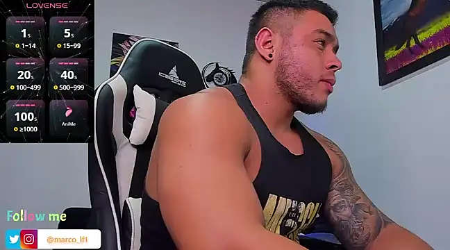 Snapshot of Marco_diaz1 chatting on February 2025 07:30:01 PM Marco diaz1 online show from February 2025 07:30:01 PM