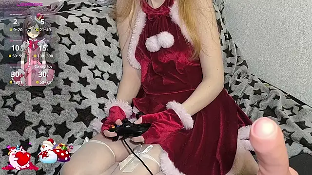 Snapshot of PlayMaid chatting on December 2024 09:23:01 AM PlayMaid online show from December 2024 09:23:01 AM