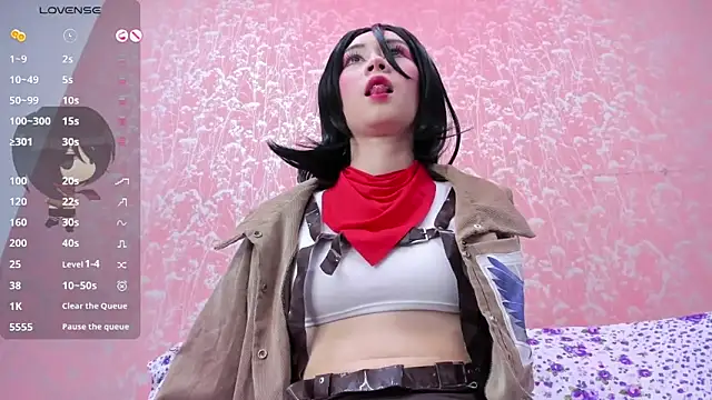 NEZUKO MITSURI online show from May 2026 05:00:01 PM