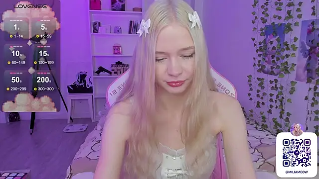 Snapshot of Milia_Parker chatting on December 2024 08:05:01 AM Milia Parker online show from December 2024 08:05:01 AM